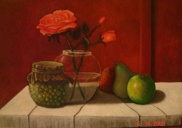 Delicias y belleza Oil Canvas Still Life Paintings