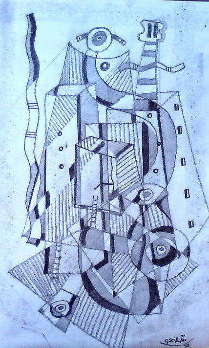 Ciudad con guitarra