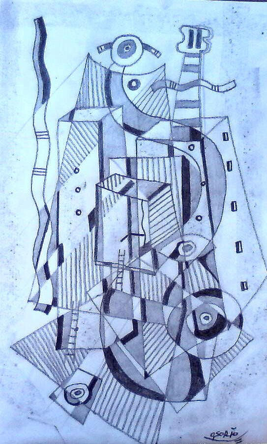 Ciudad con guitarra
