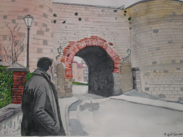 Puerta de Burgos Watercolour Paper Landscaping