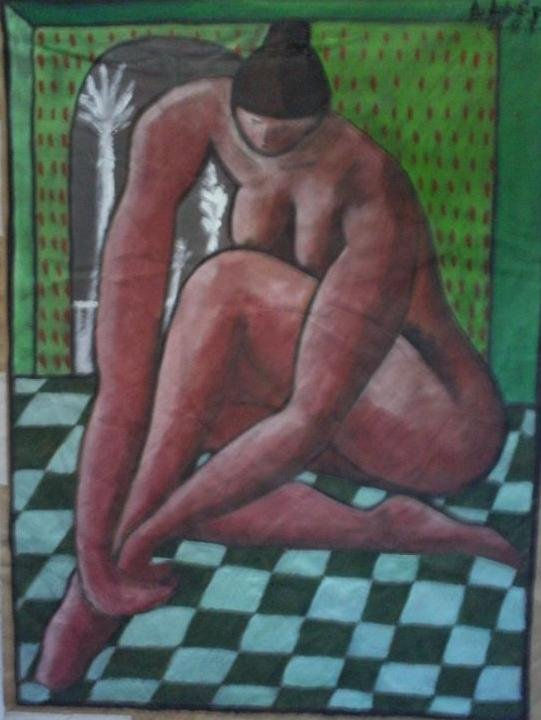piso a cuadros