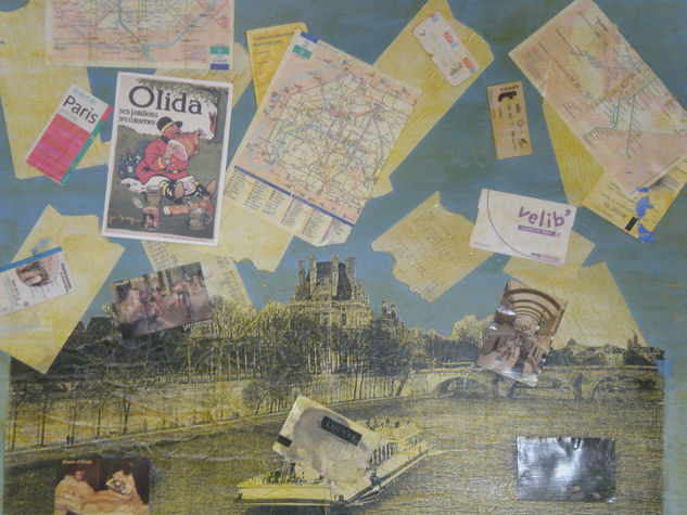 Collage París Tabla Otros