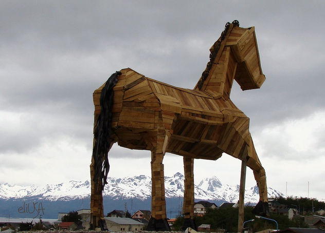 Caballo Artesanal Madera