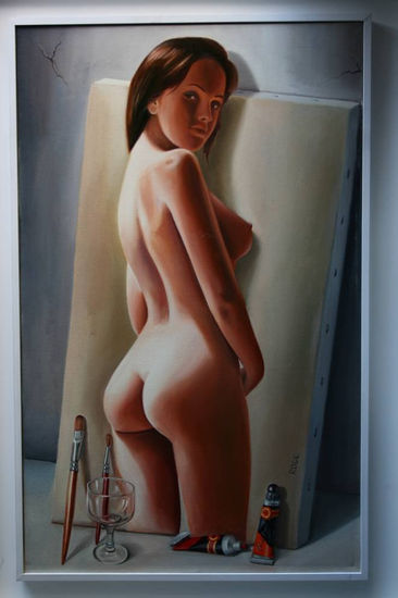 La mujer del cuadro Oil Canvas Nude Paintings