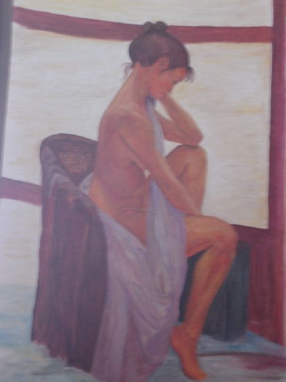 pausa Oil Canvas Nude Paintings