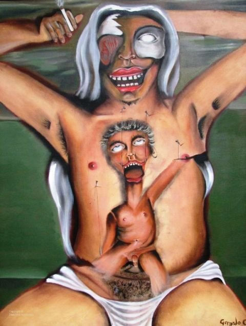 El Engendro (Autoretrato y obra favorita)