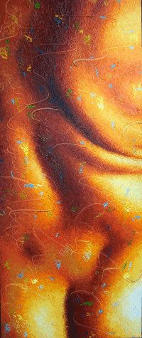 Topografia de cundiamorr Oil Canvas Nude Paintings