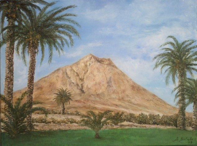 Montaña de Tindaya Oil Canvas Landscaping