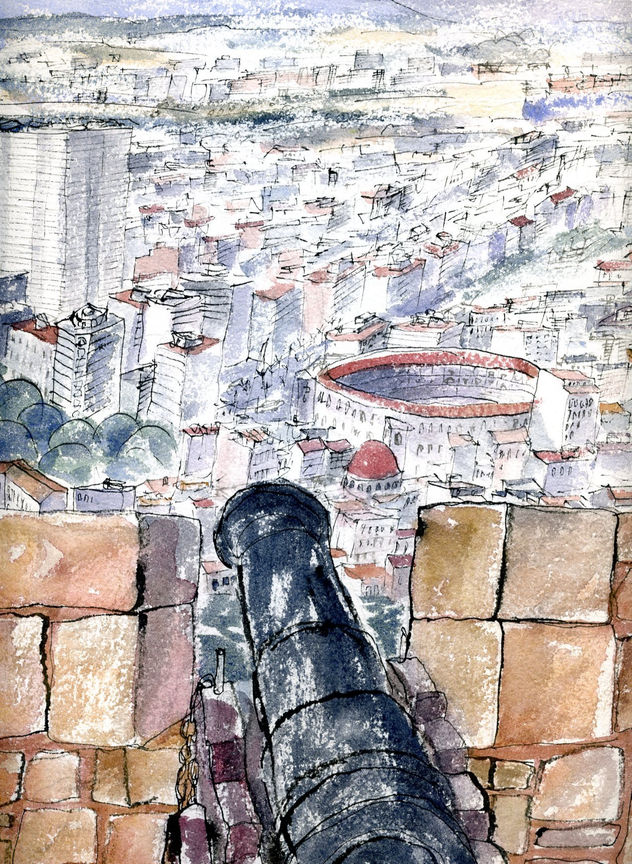 Alicante, desde el castillo de Santa Barbara