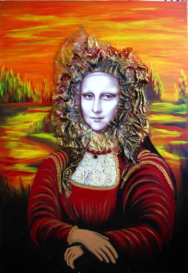 La Gioconda Acrílico Lienzo Retrato