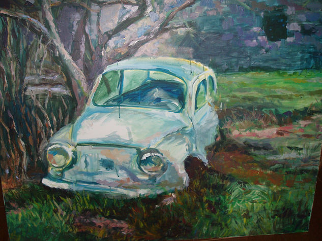 Seat 600 Oil Canvas Landscaping