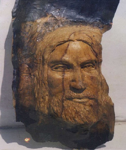 Cristo en palo santo