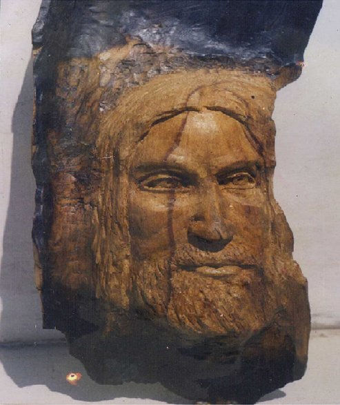 cristo en palo santo