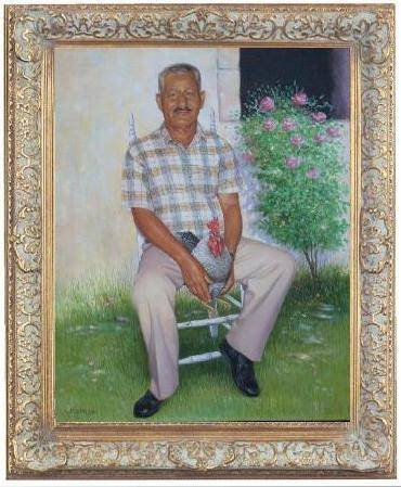 retrato al oleo Oil Canvas Landscaping