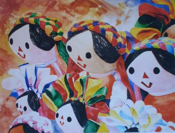 Las muñecas de Titi Watercolour Paper Others