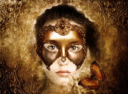 The lady of the mask