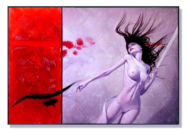 Big Shot Oil Canvas Nude Paintings