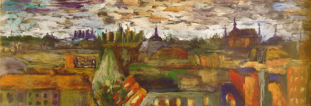 Paris Acrylic Card Landscaping