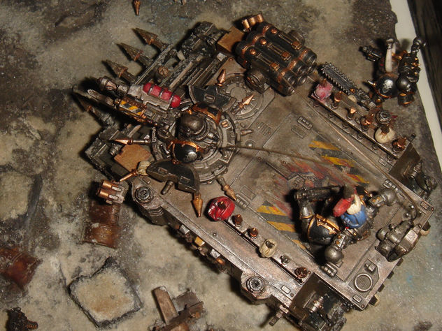 diorama marines espaciales