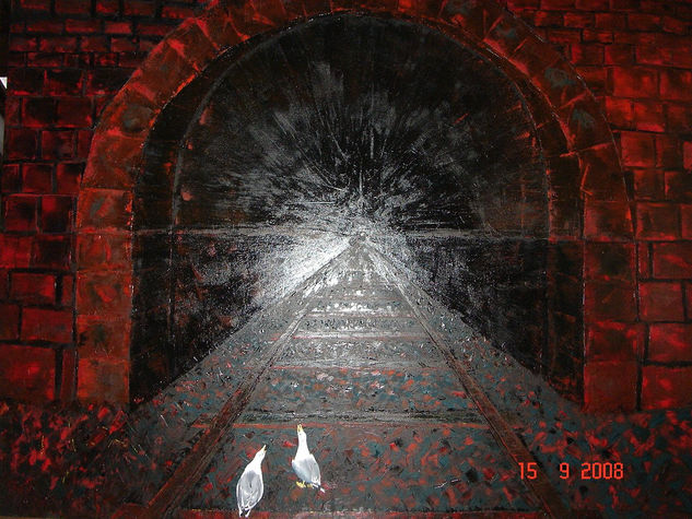 TUNEL Oil Canvas Landscaping