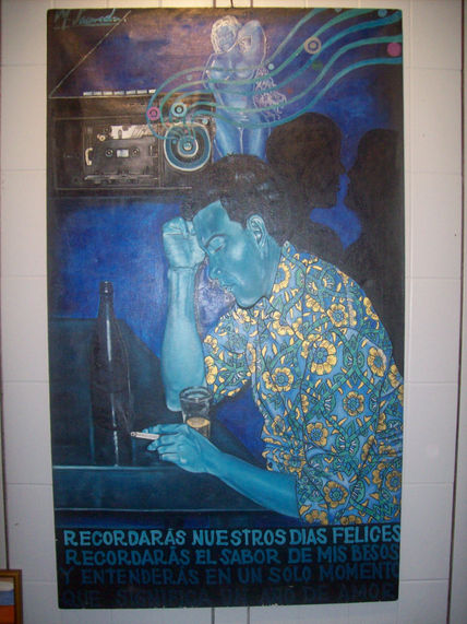 "Triste y azul"
