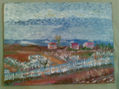 copia de paisaje de vincent van gogh