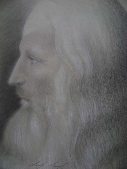 leonardo davinci Técnica Mixta