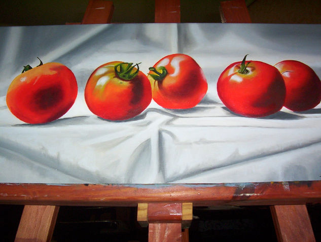 tomates Oil Canvas Landscaping