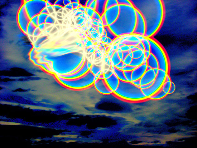Circuling the sky