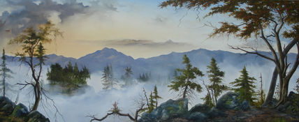 Neblina en la cumbre