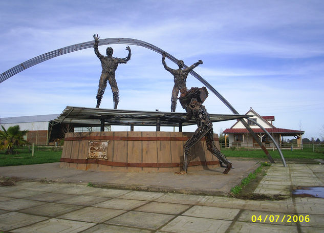 escultura la vendimia 