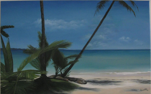 Descanso Oil Canvas Landscaping