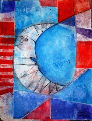 BESO DE LUNA Mixed media Paper Others