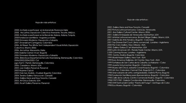 Hoja de vida Artistica 