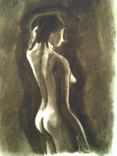 MUJER Graphite Paper Nude Paintings