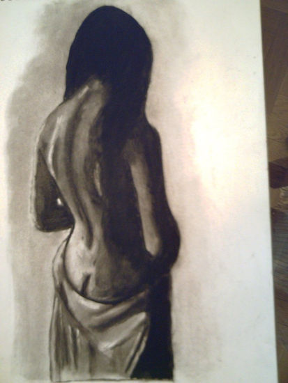 MUJER Graphite Paper Nude Paintings