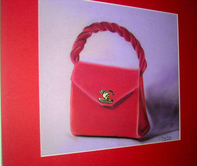 bolso rojo Pastel Paper Others