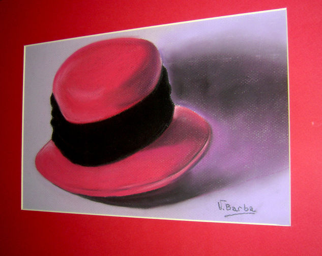 sombrero rojo Pastel Paper Others