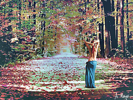 Libre en el bosque