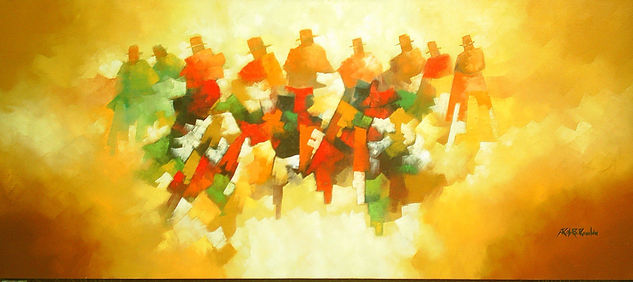 sin titulo Oil Canvas Others