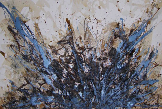 Explosión Textural Mixed media Canvas Others