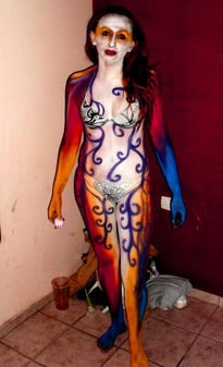 Cuerpos body painting