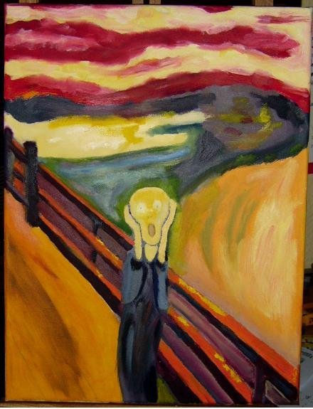 El grito de Munch por Luis Dario Domingo