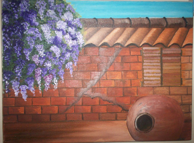 El Telescopio Oil Canvas Landscaping