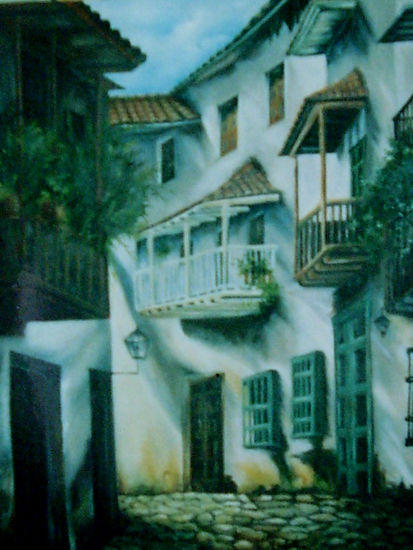 Cartagena Óleo Lienzo