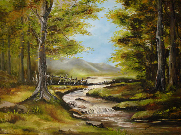 Paisaje Oil Canvas