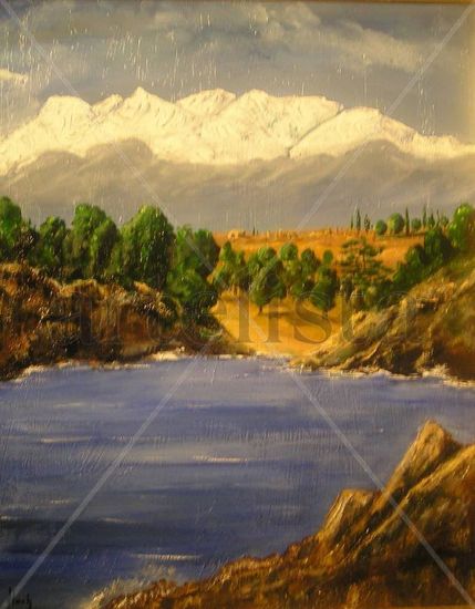 Empuries-Canigó Acrylic Canvas Landscaping