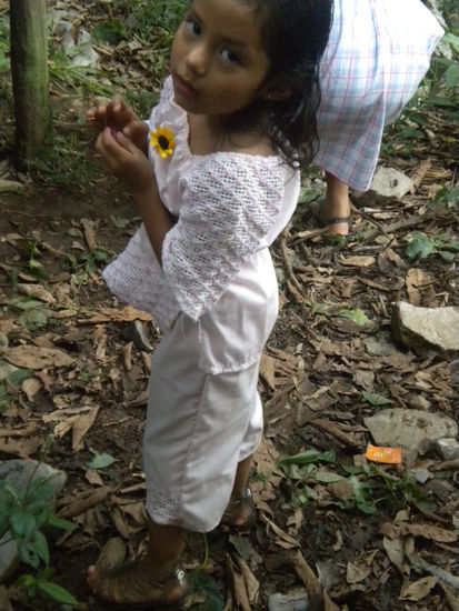 niña girasol 