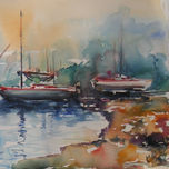 Marinas. Acuarelas. thumbnail 1