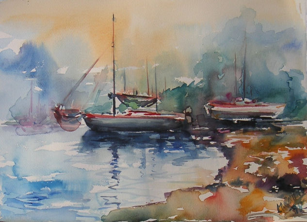 Varadero Watercolour Paper Marine Painting